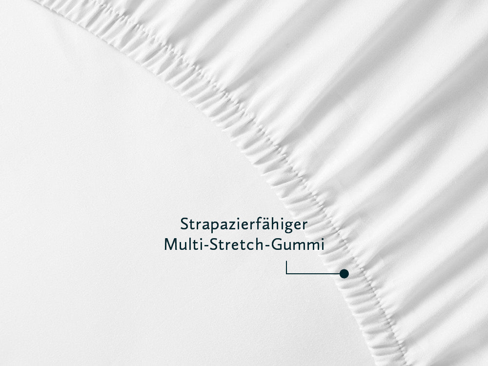 Caravaning Spannbettlaken mit zwei Eckausschnitten