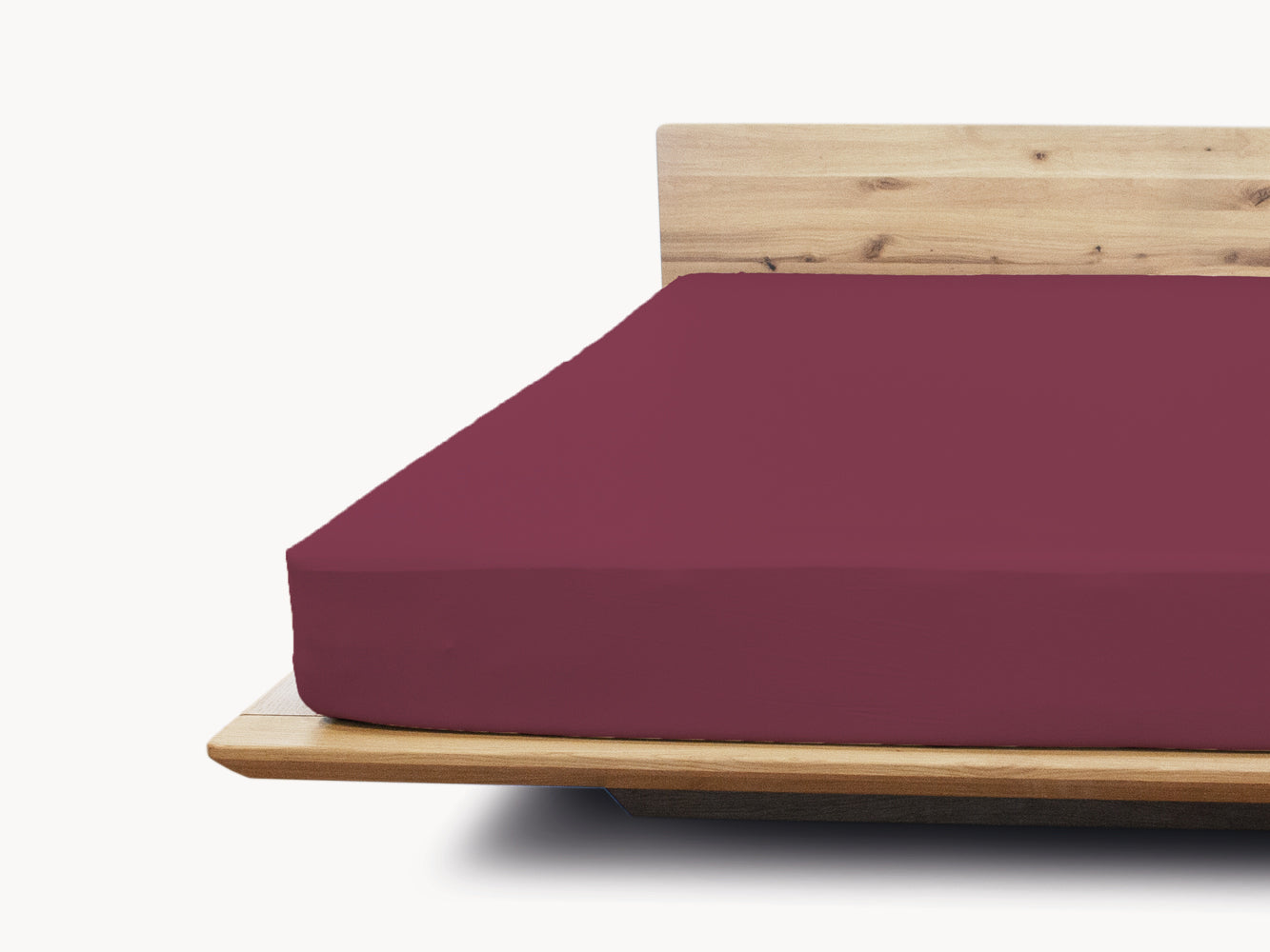 Deluxe Matratzen Spannbetttuch brombeere