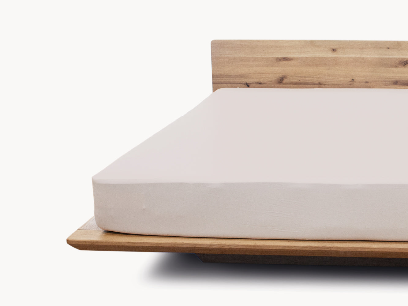 Deluxe Matratzen Spannbetttuch kiesel