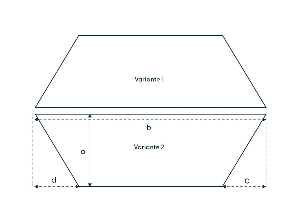 Caravaning Spannbettlaken in Trapezform