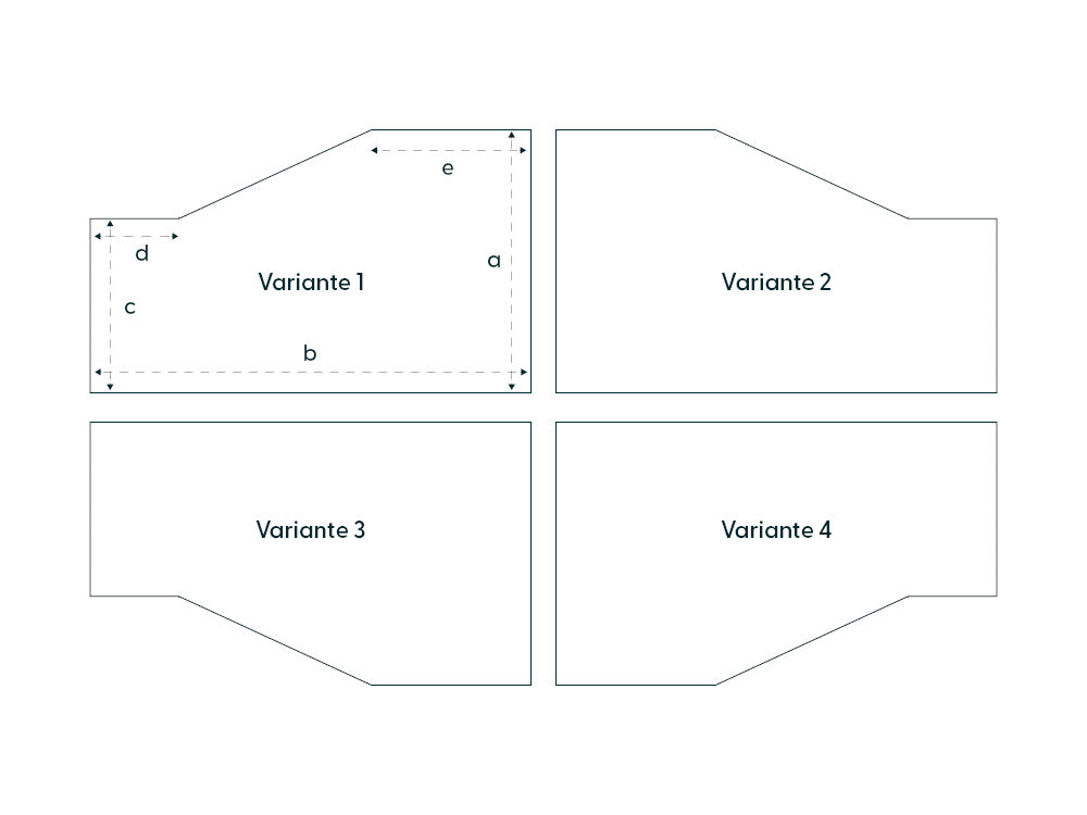 Caravaning Spannbettlaken mit einer Schräge
