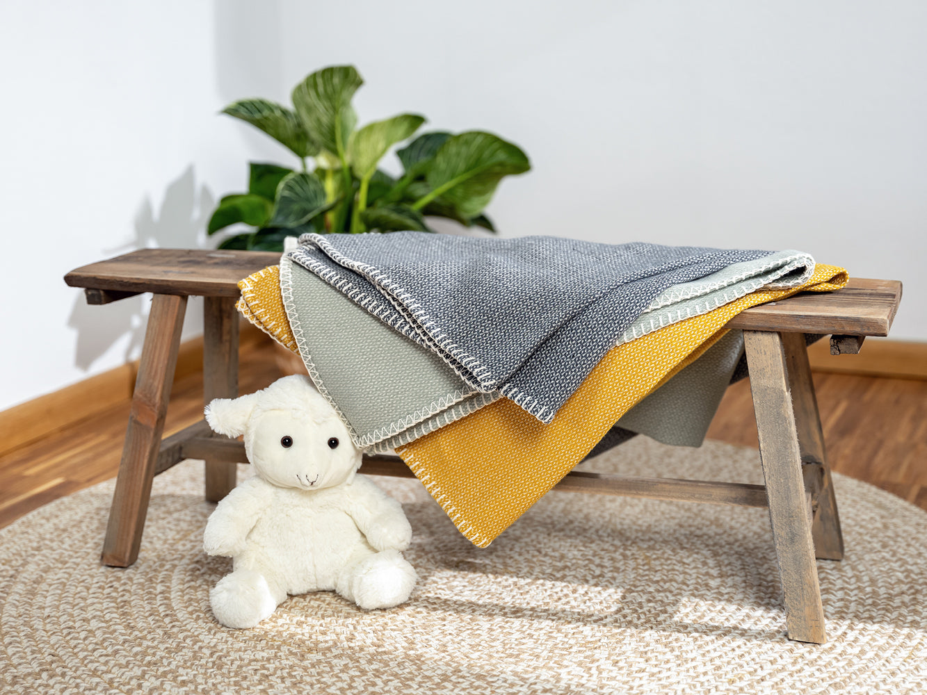 Premium Kinder Kuscheldecke Baumwolle