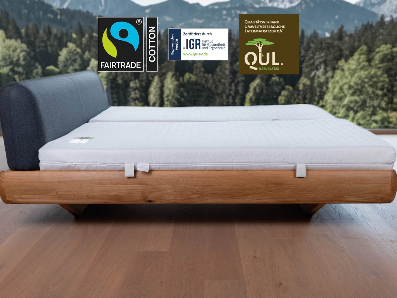 RELAX Naturlatex-Matratze Sinfonie - Fest H4