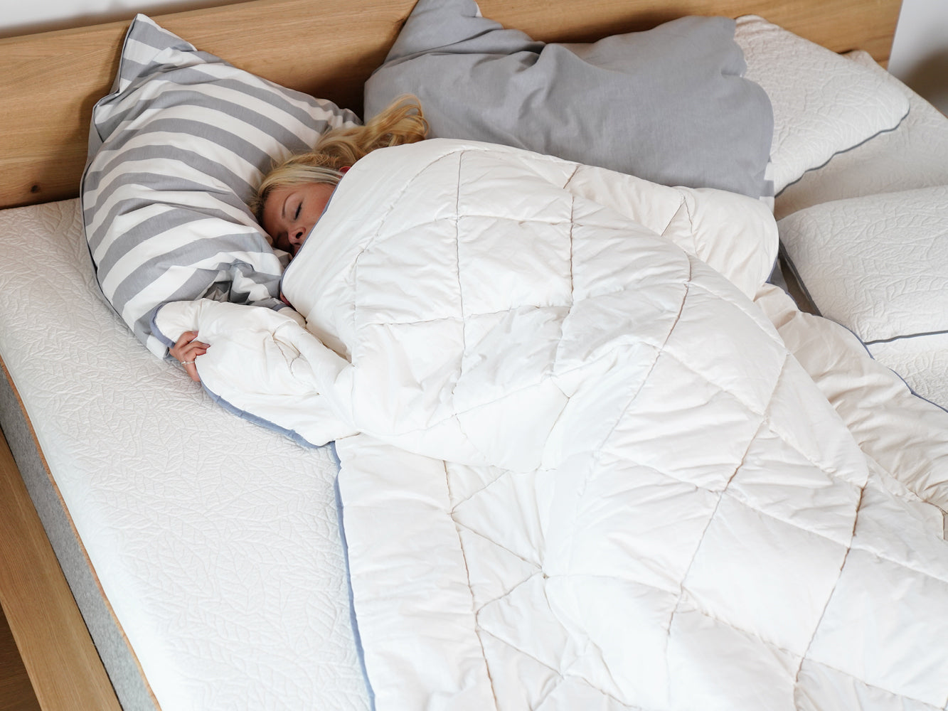 Ganzjahres Kapok Bettset