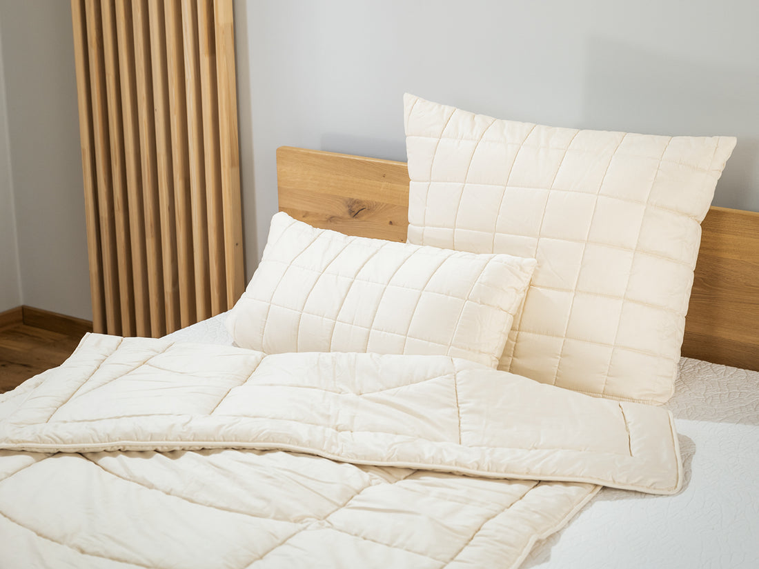 Bio Ganzjahres Bettset Zirbe