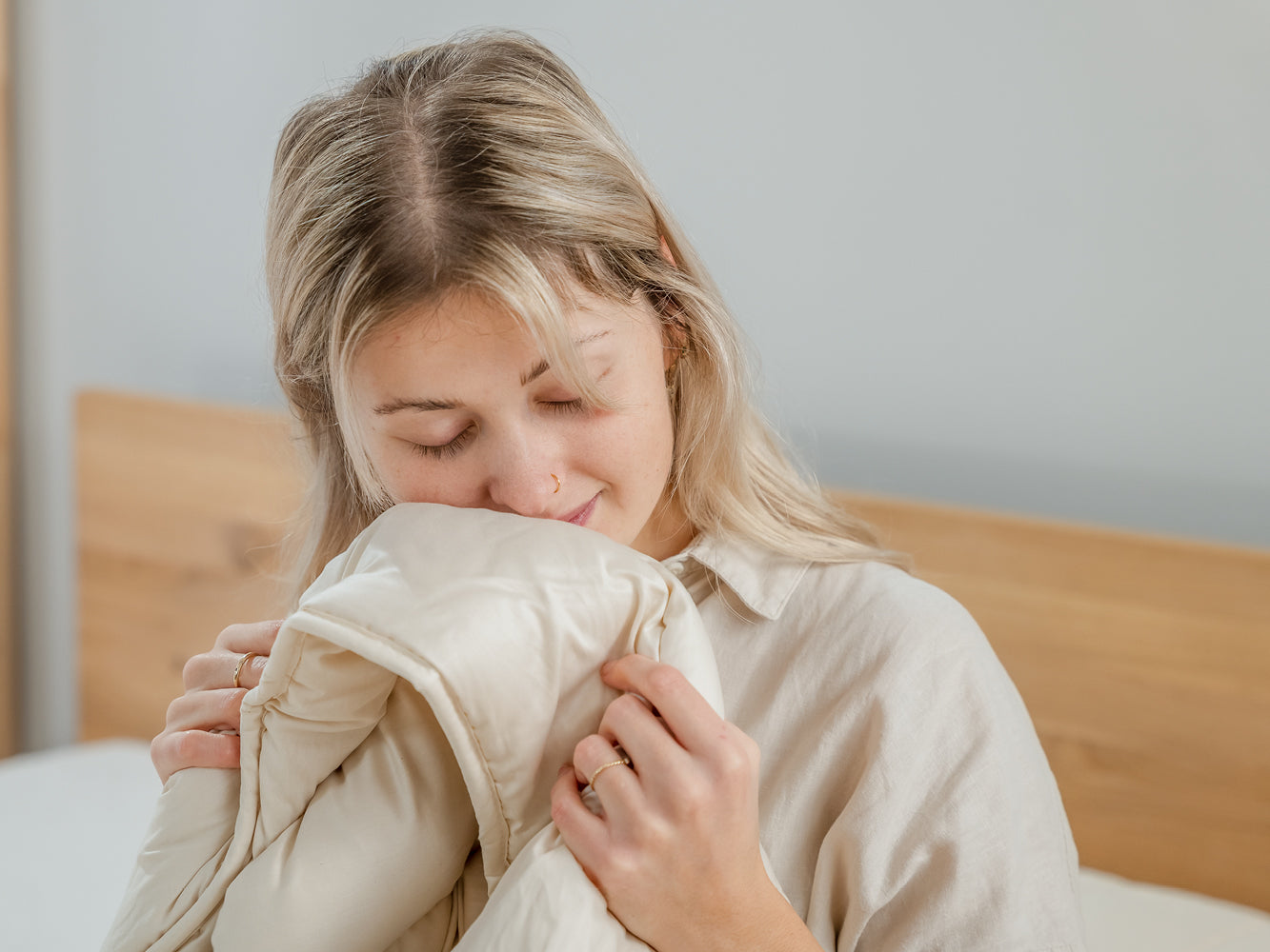 Bio Ganzjahres Bettset Zirbe