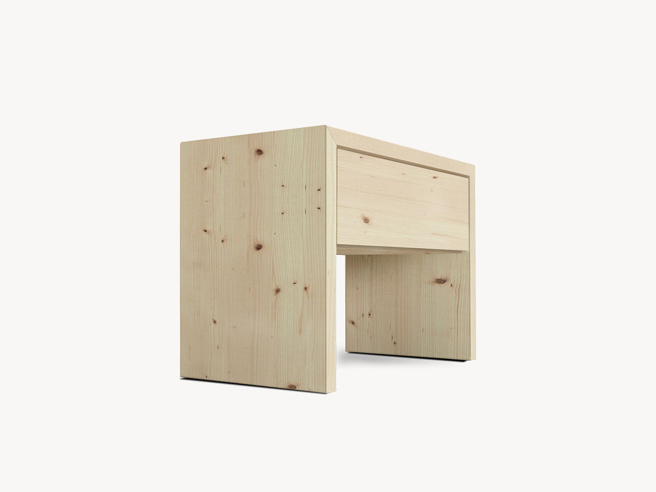 Nachtkästchen VENLA metallfrei