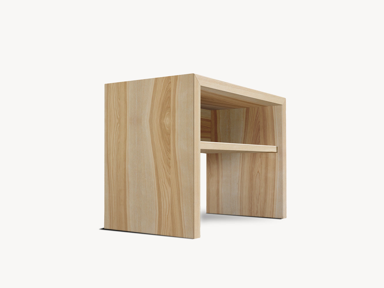 Nachtkästchen ohne Schublade VENLA metallfrei