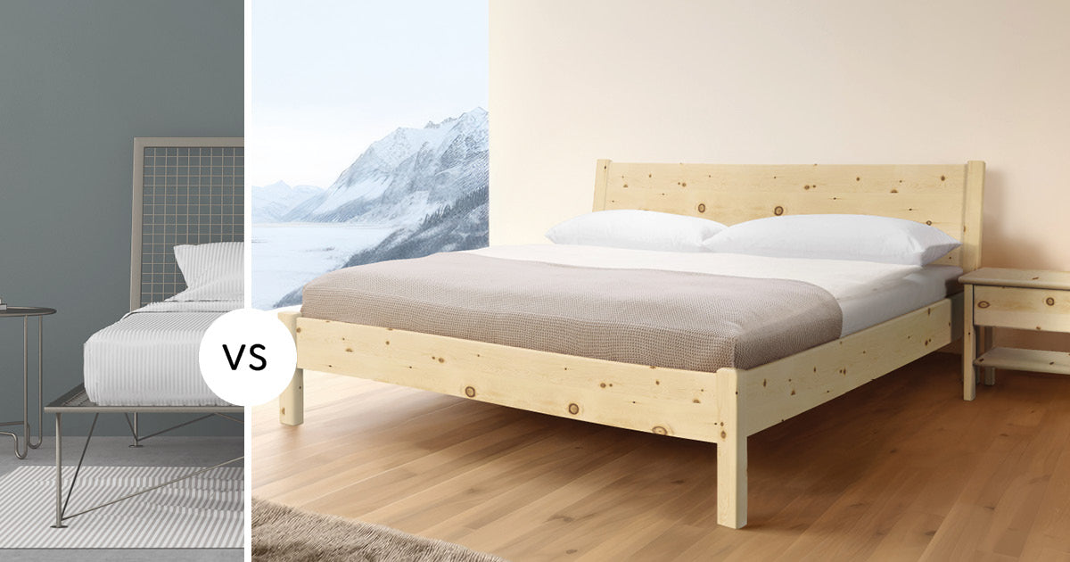 Massivholzbetten vs. Metallbetten Der ultimative Vergleich JONA®