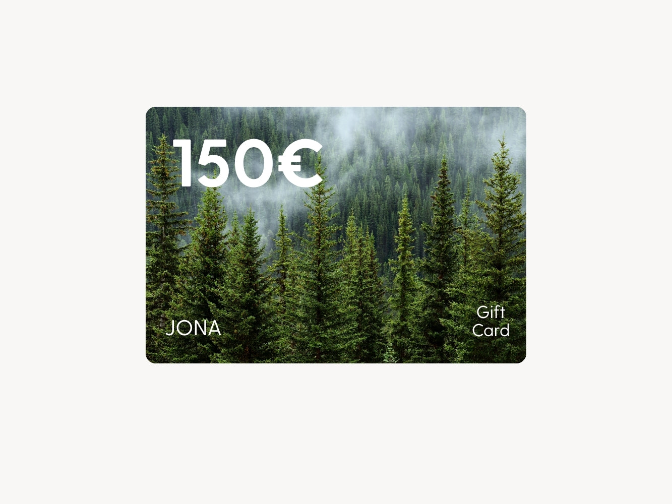 JONA Geschenkgutschein via E-Mail