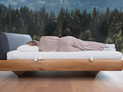 RELAX 2000 Bettsystem mit Schulterabsenkung soft (Buche)