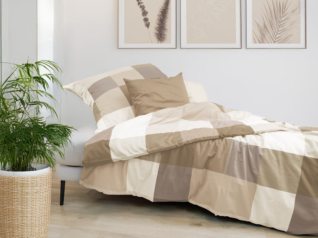 Bettwäsche MORTO kariert - Sale