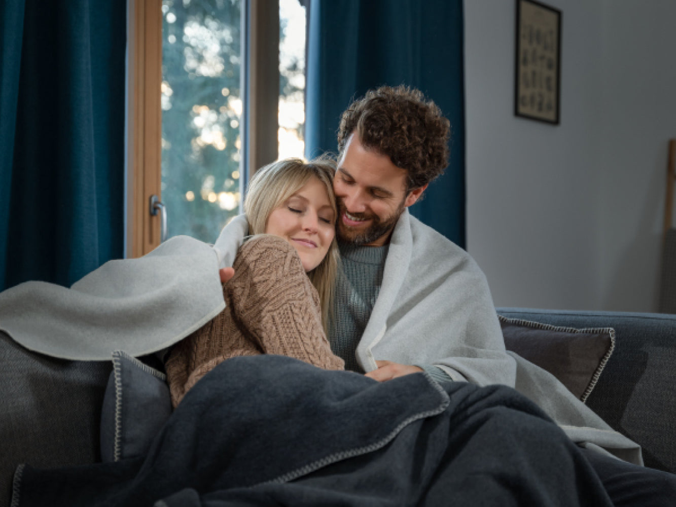 Premium Kuscheldecke Flanell